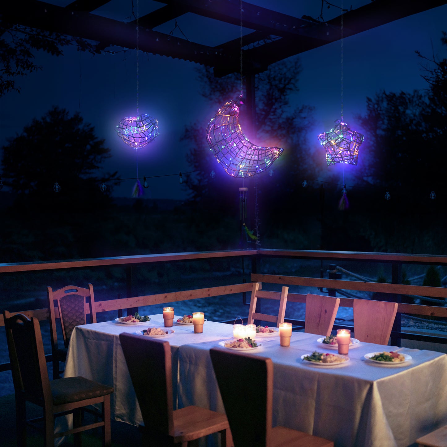 CHARTEKS 3D String Art Kit with LED Lights for Kids | Glue-Free Craft Kit with Wind Chime & Spray Paint | Creative Arts and Crafts Gift for Girls & Boys Ages 8-12 (Corn-Leaf String, Original)