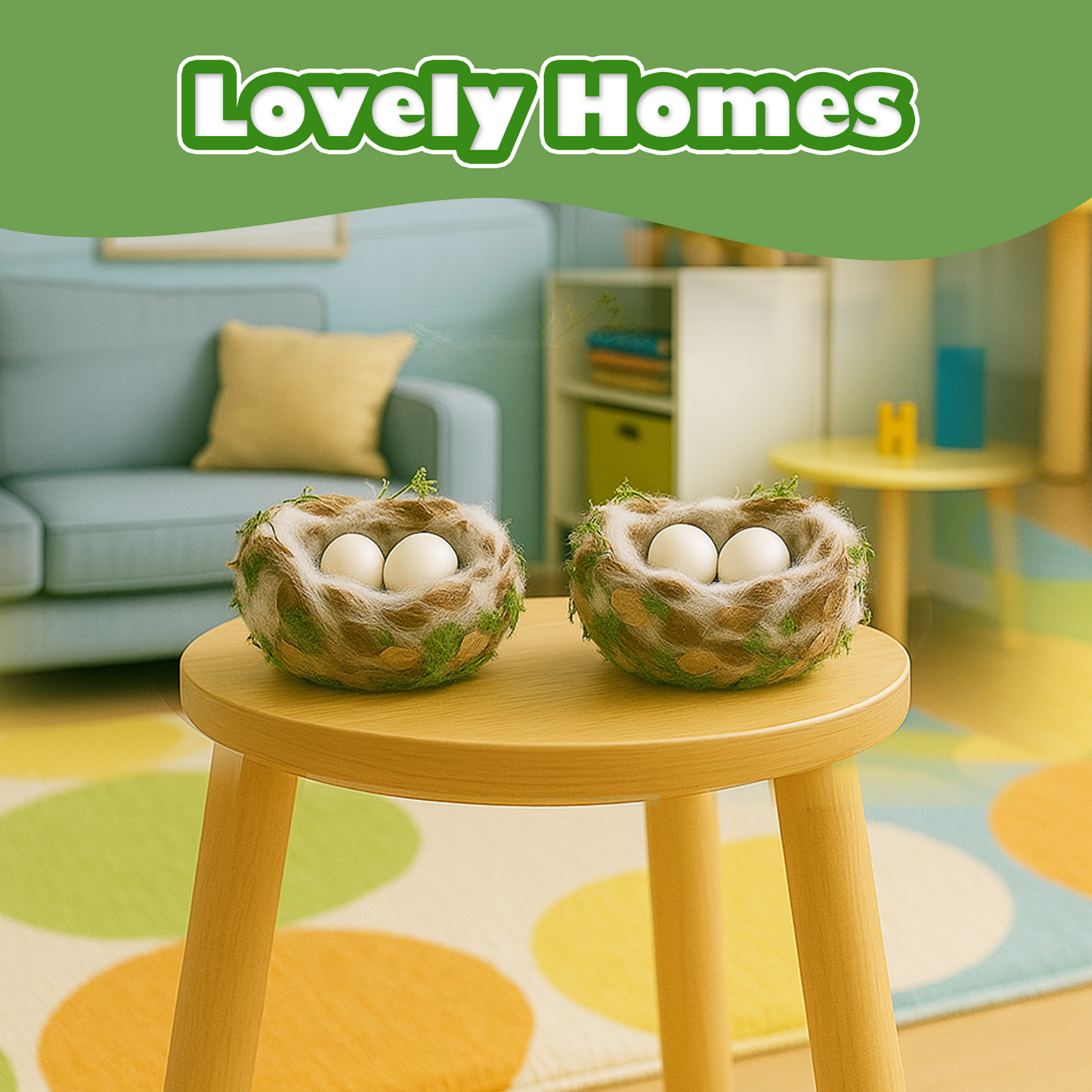 CHARTEKS Bird Nest Craft Kit with LED String Lights - DIY Nature Arts and Crafts STEM Project for Kids & Adults, Creative Home Decor Gift for Boys Girls Ages 8-12 (Hummingbird SNL)